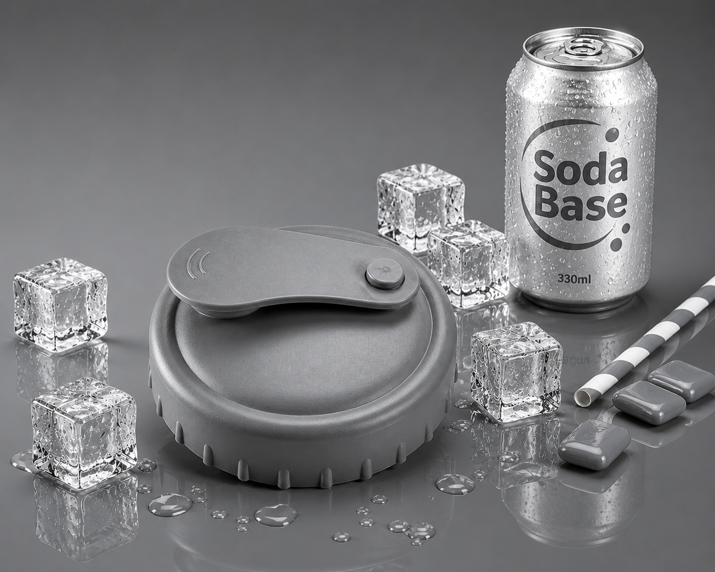 Bouchon Soda Base e-Up (Gris)