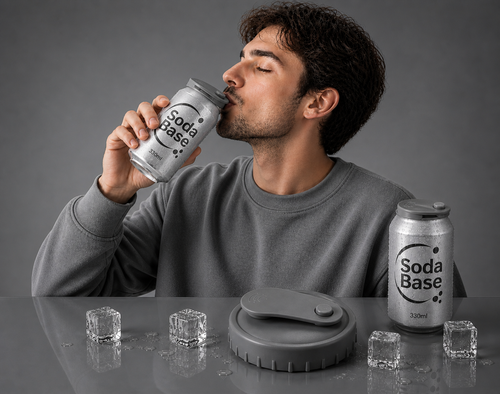 Bouchon Soda Base e-Up (Gris)