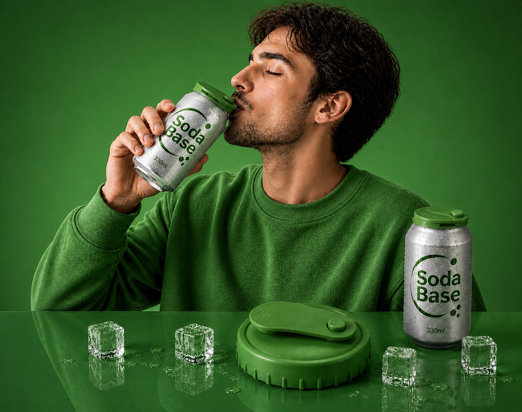 Bouchon Soda Base e-Up (Vert)