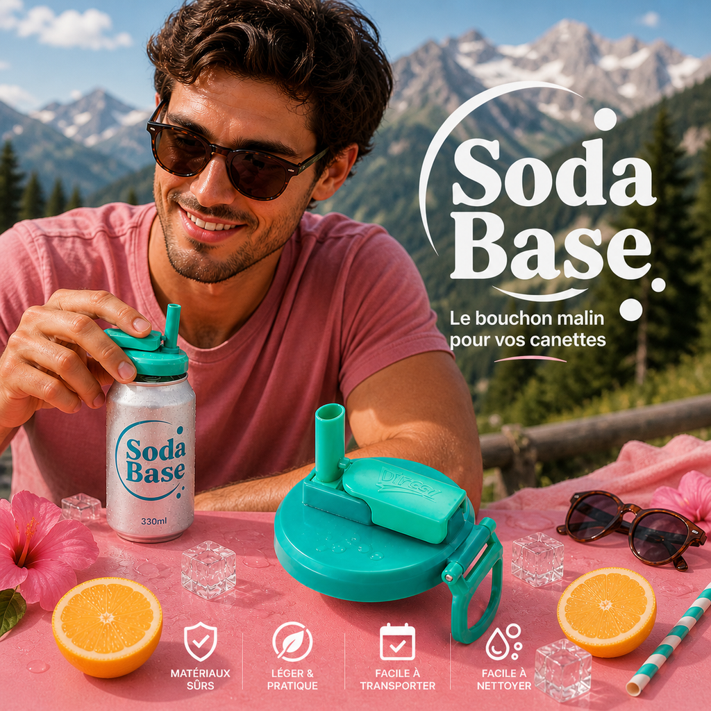 Bouchon Soda Base e-uP 2 (Vert)