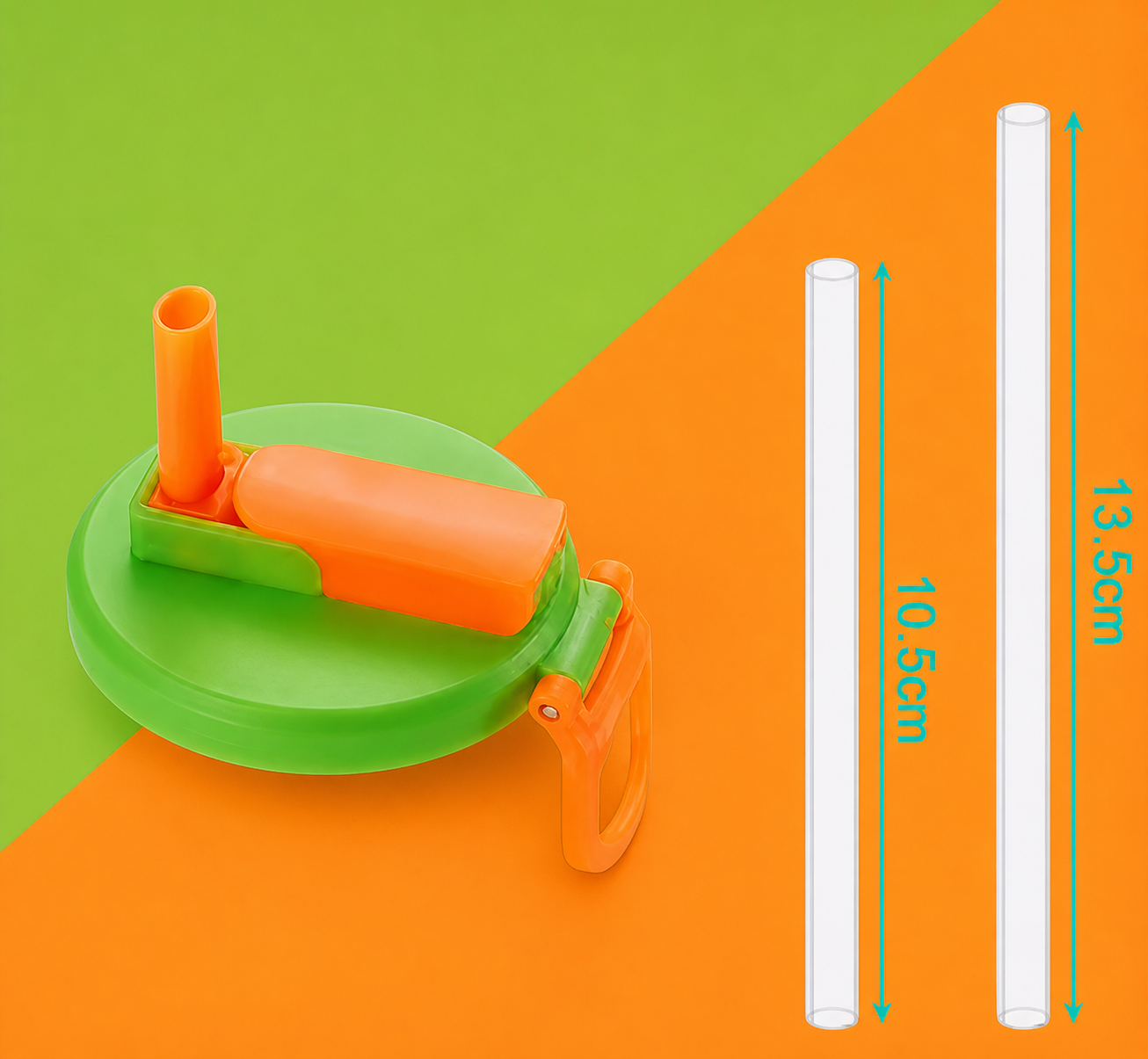 Bouchon Soda Base e-Up 2 (Vert / Orange)