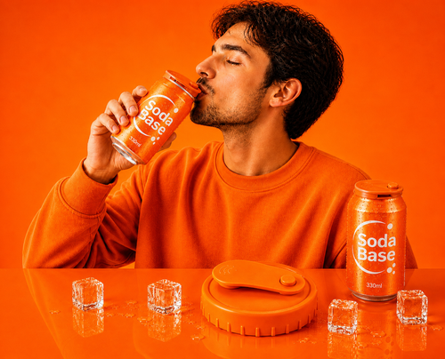 Bouchon Soda Base e-Up (Orange)