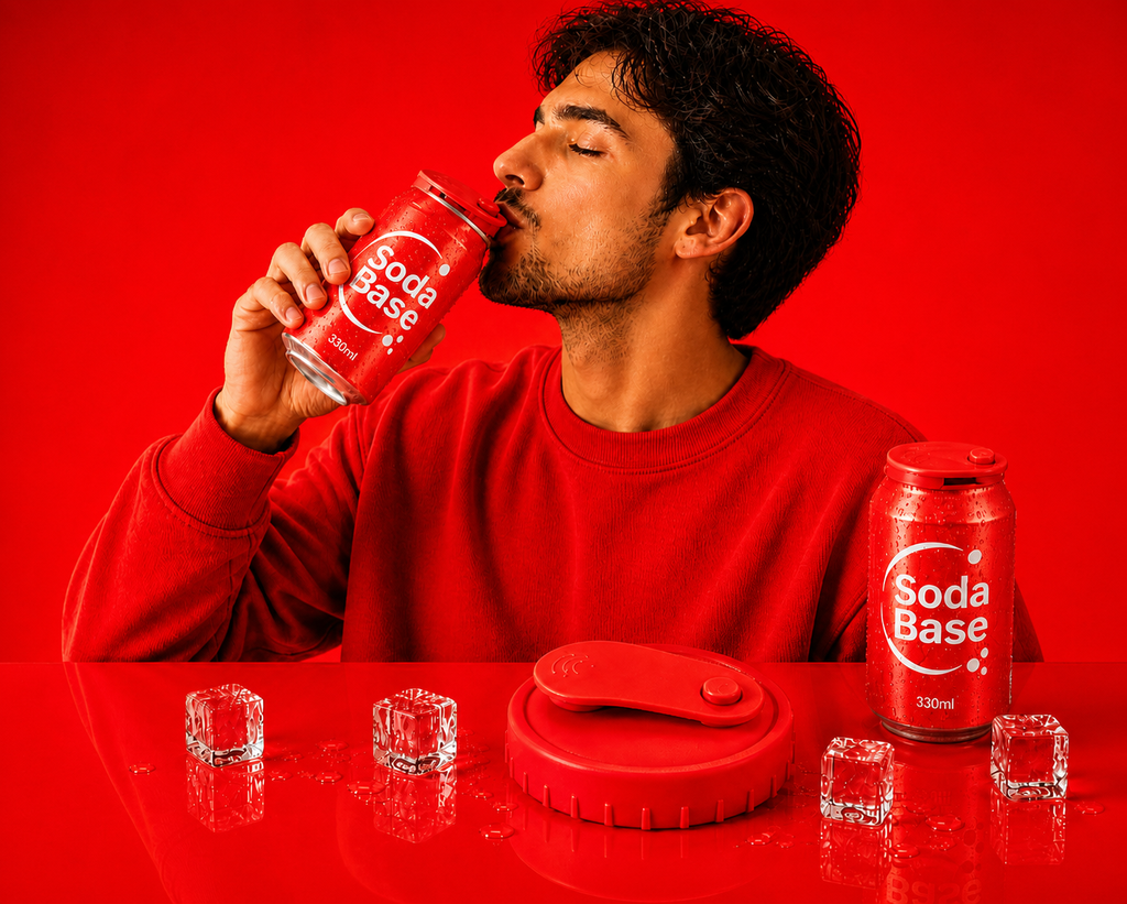 Bouchon Soda Base e-Up (Rouge)